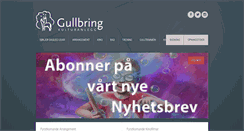 Desktop Screenshot of gullbring.no
