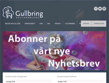 Tablet Screenshot of gullbring.no